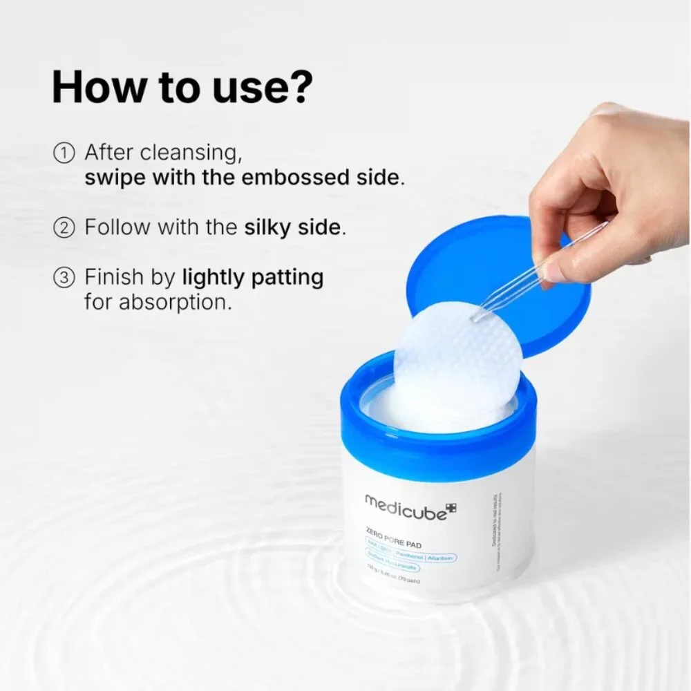 NIB Medicube Zero Pore Pad - 70 Count